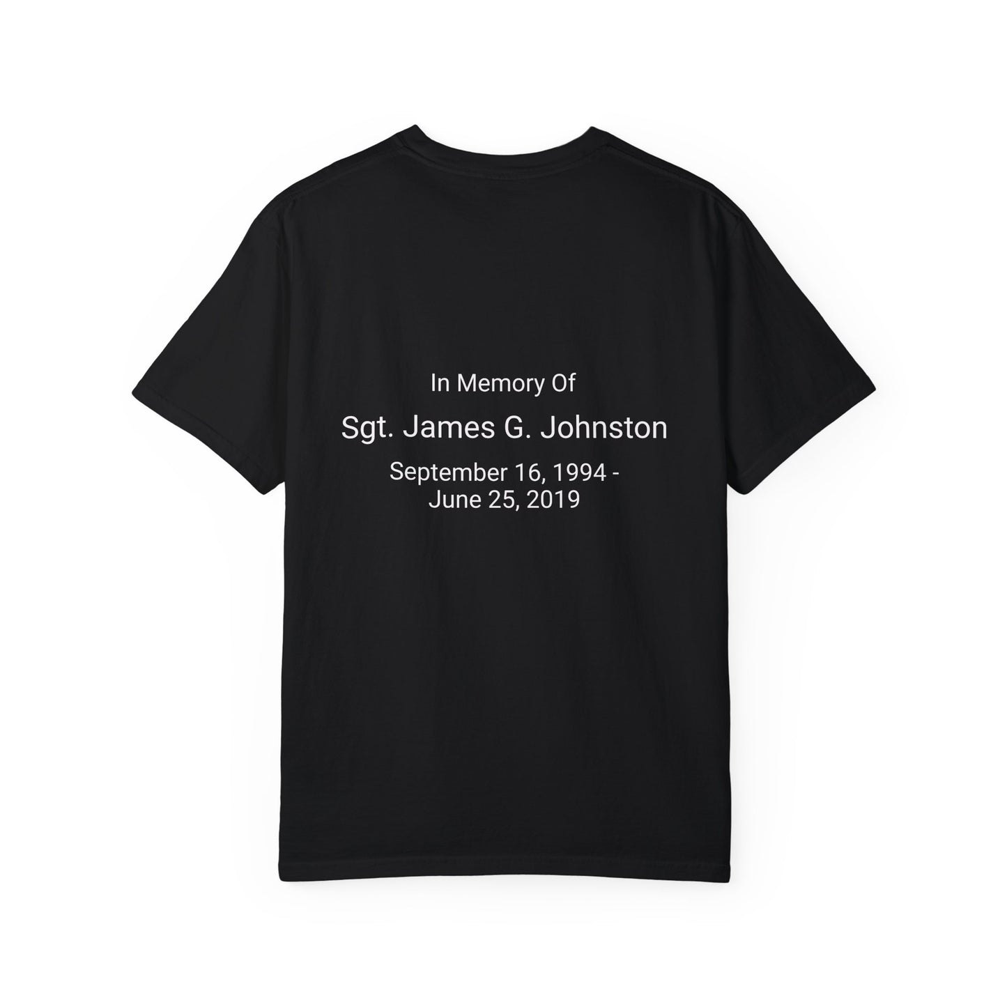 T-shirt - Sgt. James G. Johnston