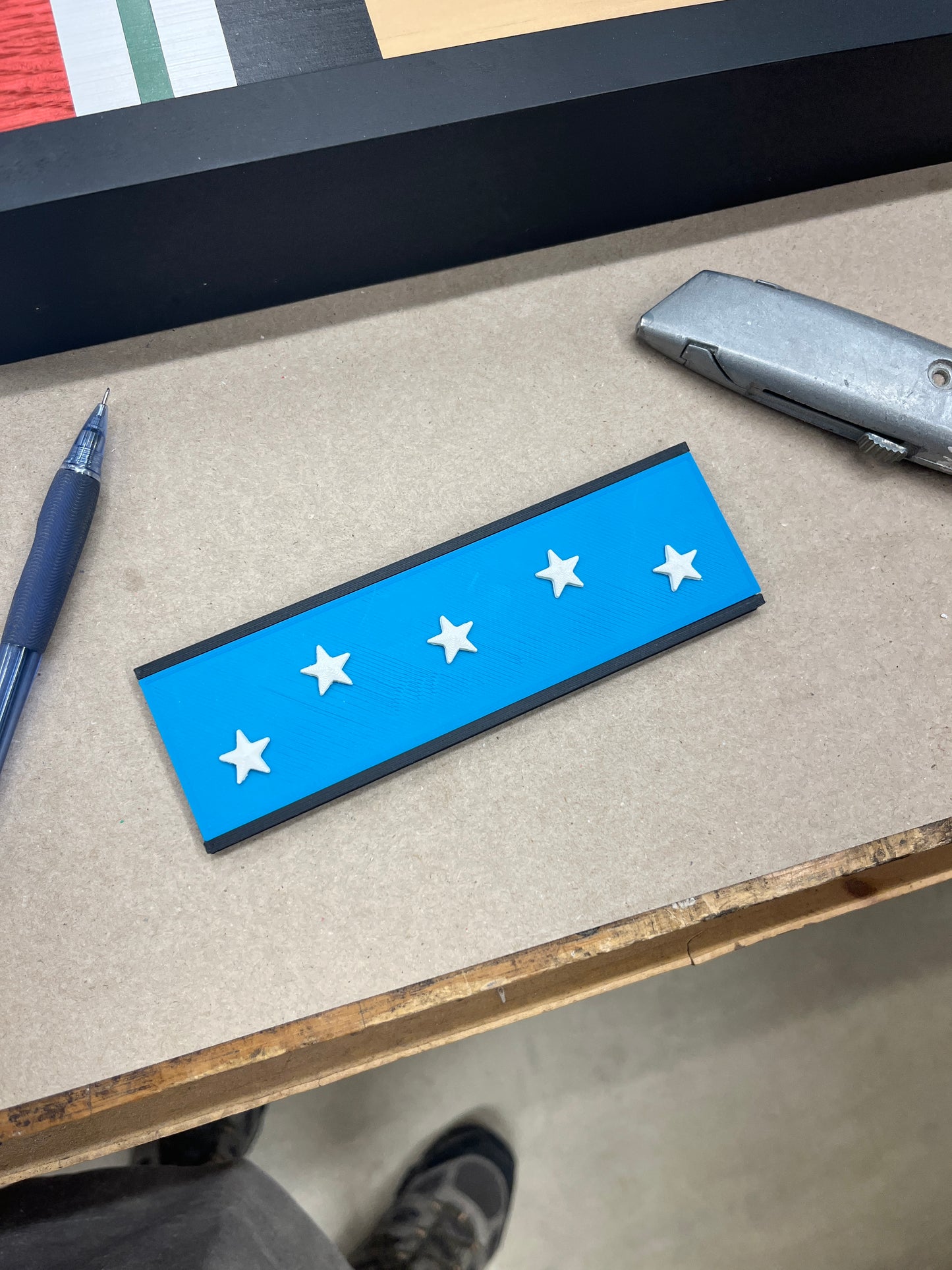 Medal Of Honor ribbon, 3D printed